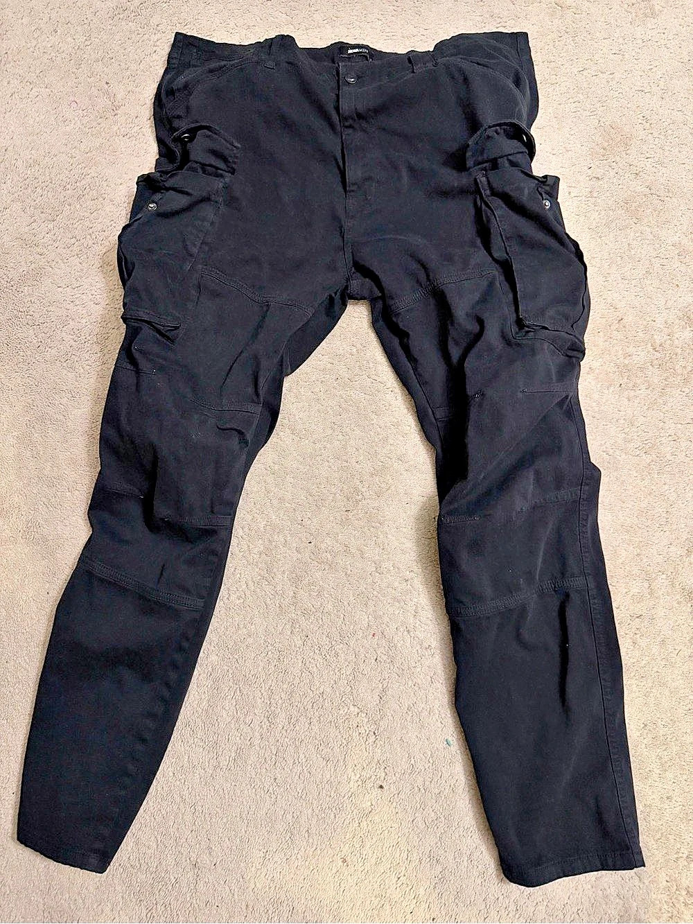 Black Cargo Pants 40x32